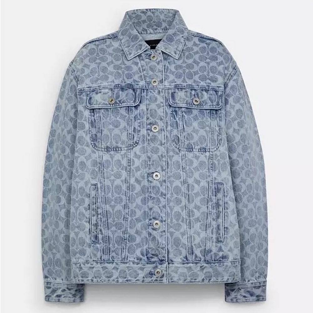 Coach Signature Denim Jacket NEW